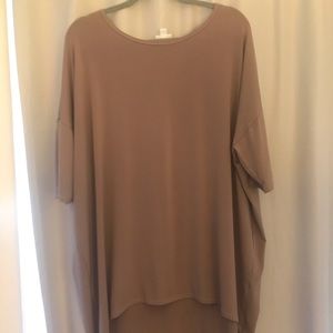 Brown Lularoe Irma Top